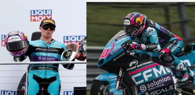 David Alonso partirá sexto en el GP de España de Moto2 tras recuperarse