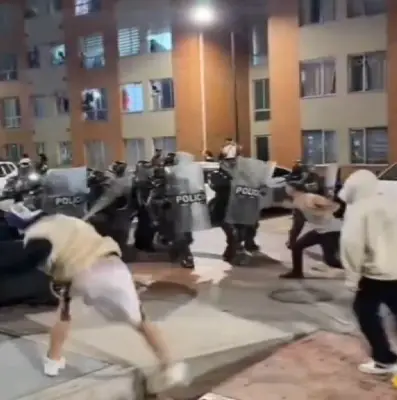 Disturbios en Usme tras presunto abuso infantil: comunidad intentó linchamiento y policía arrolló a residente