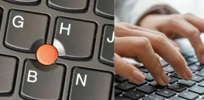 El misterio del botón rojo en portátiles Lenovo: TrackPoint y su utilidad para viajeros
