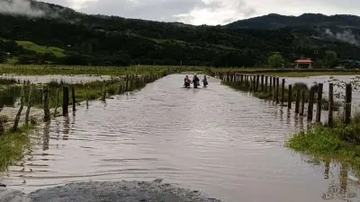 Emergencia en Santander: lluvias dejan un muerto y 400 familias afectadas