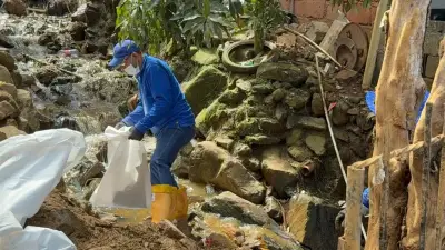 Emergencias por lluvias en Medellín: más de 60 afectados y 11 viviendas evacuadas