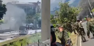 Explosión de vehículo con explosivos junto al Batallón Pichincha en Cali: Ejército se pronuncia