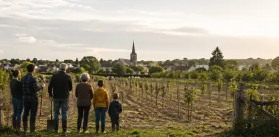 Familia dona terreno agrícola a pueblo francés para crear huerto comunitario