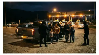 Familia secuestrada, robada y golpeada por extranjeros en peaje de Mondoñedo