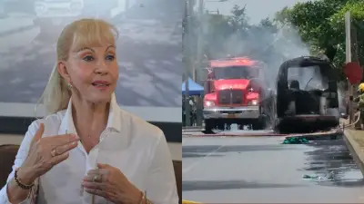 Gobernadora del Valle arremete contra el Gobierno tras atentado en Cali