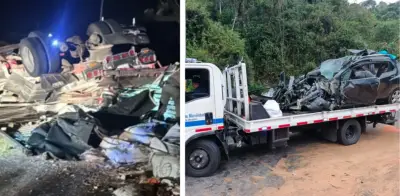 Grave accidente en vía Medellín-Santa Fe deja una adulta mayor fallecida