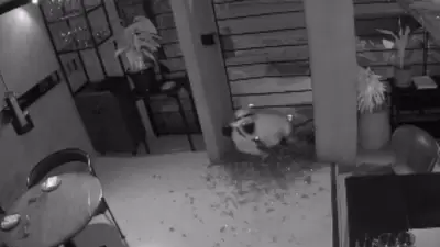 Hurto millonario en restaurante de Chapinero captado por cámaras