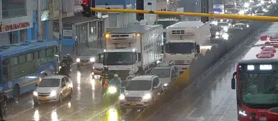 Ideam emite alerta por lluvias persistentes en Bogotá con riesgo de emergencias