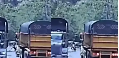 Identidad del motociclista fallecido en accidente vial cerca del túnel del Naranjo en el Valle del Cauca