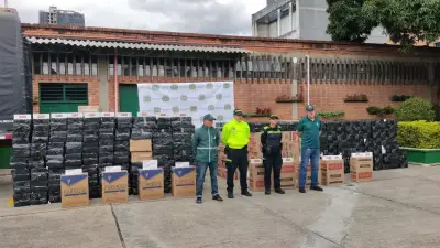 Incautan más de 330 mil cajetillas de cigarrillo de contrabando en Antioquia