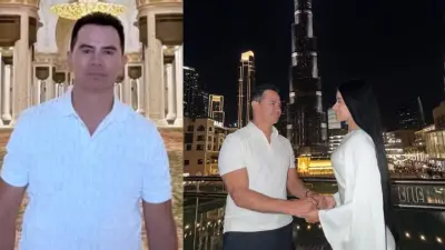 Jhonny Rivera revela fuerte regaño en Dubái por muestra de cariño con su esposa