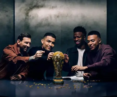 Lego lanza colección del Mundial 2026 con Messi, Cristiano, Mbappé y Vinícius por $1 millón