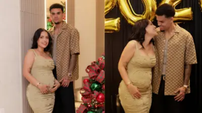 Luis Díaz y Gera Ponce celebran 10 años de amor y anuncian tercer hijo