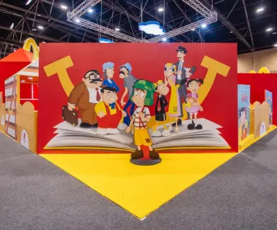 McDonald's regresa a FilBo 2026 con sala de lectura y colección de El Chavo