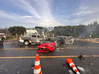 Medicina Legal identifica a cuatro víctimas del fatal accidente en peaje de Zipaquirá-Ubaté