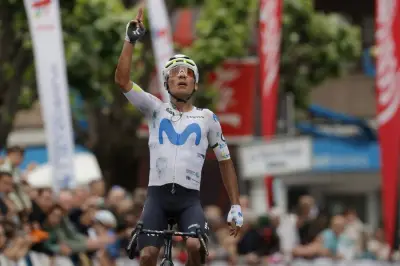 Nairo Quintana gana en Asturias y dedica victoria a Cristian Camilo Muñoz