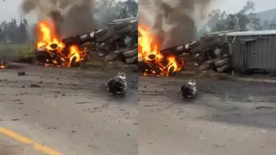 Nueva hipótesis sobre accidente en peaje Casablanca: cinco muertos en vía Zipaquirá-Úbate