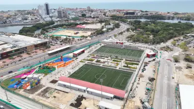 Nuevo Chambacú: 86% de avance y entrega de Ligas Menores el 15 de mayo