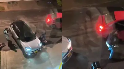 Pareja de adultos mayores víctima de violento robo en Bogotá: video genera alarma