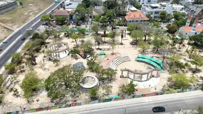 Parque Apolo de Cartagena supera el 72% de avance en su transformación integral