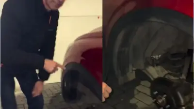 Periodista de Noticias Caracol denuncia robo de llantas a su hijo en Bogotá