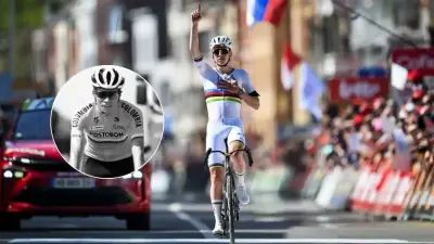 Pogačar dedica victoria en Lieja-Bastoña-Lieja al colombiano Cristian Muñoz