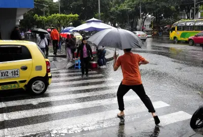 Pronóstico del tiempo en Bucaramanga: Lluvias moderadas este miércoles 22 de abril