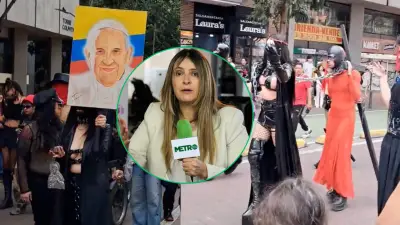 Protesta trans altera misa en Bogotá: Paloma Valencia reacciona con indignación