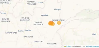 Sismo de magnitud 5.3 sacude el sur de Afganistán como réplica de evento sísmico mayor