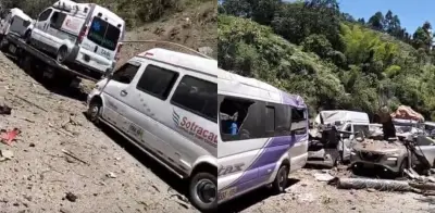 Terror en la vía Panamericana: 10 muertos y 12 heridos por ataque con cilindro explosivo a bus en Cajibío, Cauca