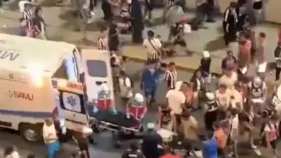 Tragedia en fútbol peruano: muere hincha y decenas heridos en avalancha humana