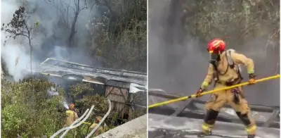 Tragedia vial en Ecuador: 14 muertos y 29 heridos tras caída de bus a abismo e incendio