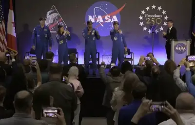 Tripulación de Artemis II regresa a Tierra tras histórico viaje lunar de 10 días