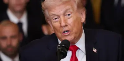 Trump publica foto del tirador detenido en cena de corresponsales