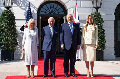 Trump recibe a los reyes Carlos III y Camila en la Casa Blanca