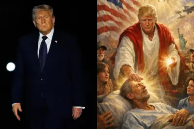 Trump retira polémica imagen IA donde aparece como Jesucristo tras críticas religiosas