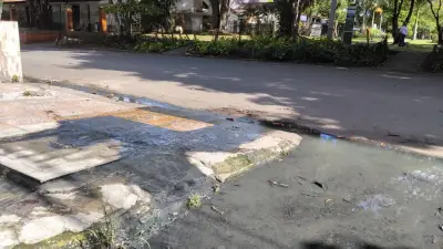 Vecinos de La Flora en Cali exigen solución urgente por caja de paso dañada con aguas negras