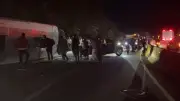 Accidente de bus en vía Bogotá-La Vega deja 42 personas bajo valoración médica