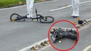 Accidente fatal en Teusaquillo: dos muertos tras colisión entre moto y bicicleta