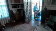 Astronauta Christina Koch se reencuentra con su perrita Sadie tras histórica misión lunar Artemis II