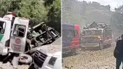 Atentado en Cajibío: cilindrobomba deja 7 muertos y 20 heridos en la vía Popayán-Cali