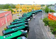 Barranquilla recibe primeros 42 buses nuevos con aire acondicionado