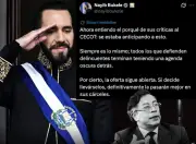 Bukele insiste en enviar presos salvadoreños a Colombia tras escándalo de fiestas en cárcel de Itagüí