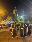 Cali vivió multitudinaria procesión del Santo Sepulcro en El Templete con cerca de mil fieles