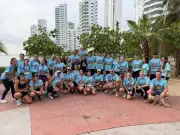 Cartagena se une en carrera 5K estudiantil para niños con labio y paladar hendido