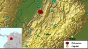 Colombia registra al menos nueve sismos en un solo día, con epicentros en múltiples regiones