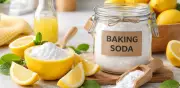 Cáscara de limón con bicarbonato: la mezcla casera que revoluciona la limpieza del hogar