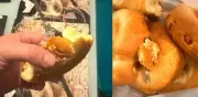Denuncian cuchilla de afeitar en roscón en Suba: crece preocupación por controles