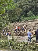 Desbordamiento del río Ture en Jueves Santo arrasa con 100.000 truchas en Coromoro