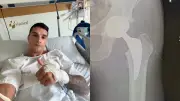 Erik Lamela se somete a cirugía de reemplazo total de cadera